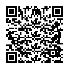 Codice QR per il numero di telefono +2698087279