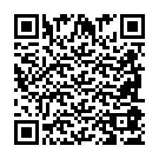 QR-код для номера телефона +2698087287