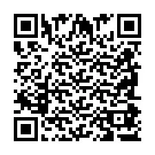 QR Code สำหรับหมายเลขโทรศัพท์ +2698087308