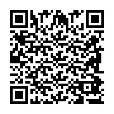 QR kód a telefonszámhoz +2698087322