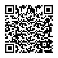 QR kód a telefonszámhoz +2698087340