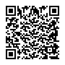 Código QR para número de teléfono +2698087346