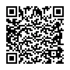 QR-Code für Telefonnummer +2698087406