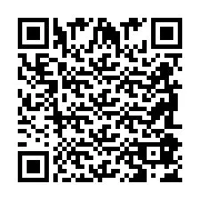 QR Code สำหรับหมายเลขโทรศัพท์ +2698087491