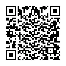 Kod QR dla numeru telefonu +2698087525