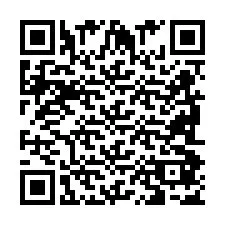 QR-код для номера телефона +2698087533