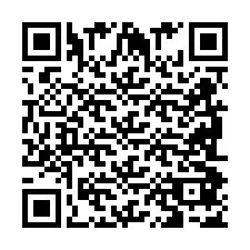 QR-код для номера телефона +2698087536