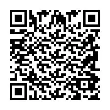 QR-код для номера телефона +2698087539