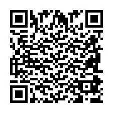 Código QR para número de telefone +2698087603