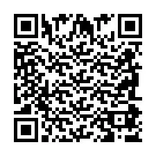 Kod QR dla numeru telefonu +2698087604