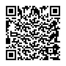 QR-koodi puhelinnumerolle +2698087781