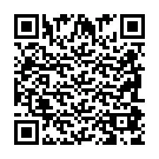 Código QR para número de telefone +2698087810