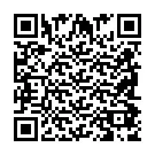 QR Code for Phone number +2698087829