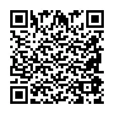 QR Code pour le numéro de téléphone +2698087897