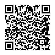 Código QR para número de telefone +2698087935