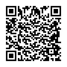 QR Code pour le numéro de téléphone +2698087977