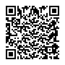 QR kód a telefonszámhoz +2698087981