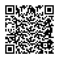 Código QR para número de teléfono +2698087983