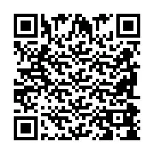 Código QR para número de telefone +2698088017