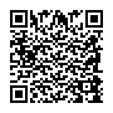 QR-code voor telefoonnummer +2698088044