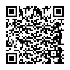 QR-code voor telefoonnummer +2698088056