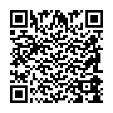 QR-code voor telefoonnummer +2698088081