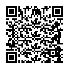 Codice QR per il numero di telefono +2698088092