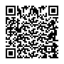 QR-code voor telefoonnummer +2698088107