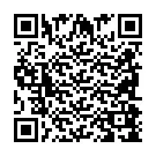 Codice QR per il numero di telefono +2698088153