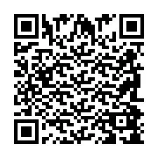 Codice QR per il numero di telefono +2698088161