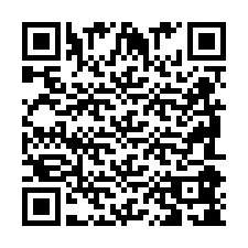 QR-code voor telefoonnummer +2698088180