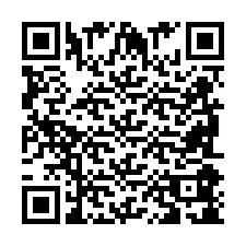 QR Code pour le numéro de téléphone +2698088187