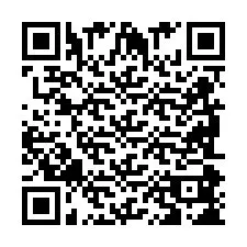 QR код за телефонен номер +2698088206