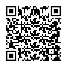 QR-code voor telefoonnummer +2698088244