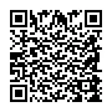 QR-code voor telefoonnummer +2698088249