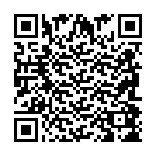 QR-code voor telefoonnummer +2698088261