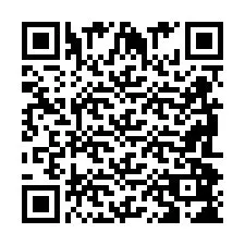 QR-code voor telefoonnummer +2698088275