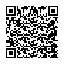 QR-koodi puhelinnumerolle +2698088299