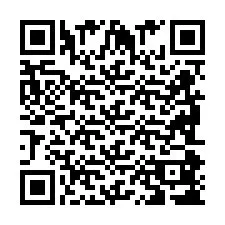 Código QR para número de teléfono +2698088302