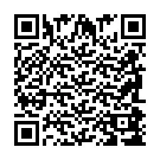 QR-koodi puhelinnumerolle +2698088311