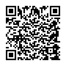 QR-koodi puhelinnumerolle +2698088389