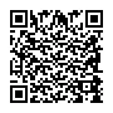 Código QR para número de telefone +2698088402