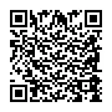 Codice QR per il numero di telefono +2698088486