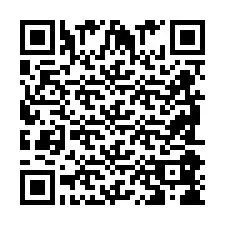 QR Code สำหรับหมายเลขโทรศัพท์ +2698088689