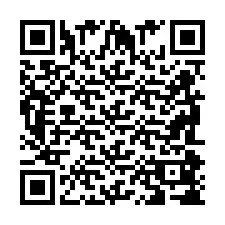 QR-code voor telefoonnummer +2698088715