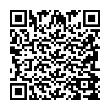 Codice QR per il numero di telefono +2698088724