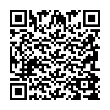 Codice QR per il numero di telefono +2698088760