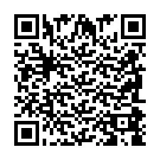 QR код за телефонен номер +2698088804