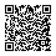 QR Code for Phone number +2698097418