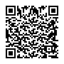 Codice QR per il numero di telefono +2698097729